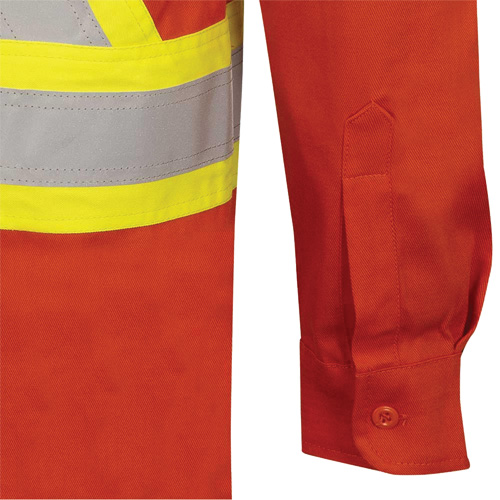 7743 Chemise de s&eacute;curit&eacute; ignifug&eacute;e FR-Tech, Petit, Orange haute visibilit&eacute; Advanced Consulting and Training Ltd.