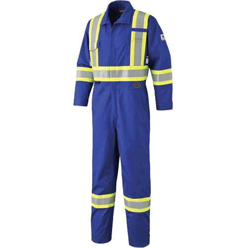 7706 Combinaison ignifuge FR-Tech avec fermetures &agrave; glissi&egrave;re aux jambes, Taille 36, Bleu royal, 9,7 cal/cm² Advanced Consulting and Training Ltd.