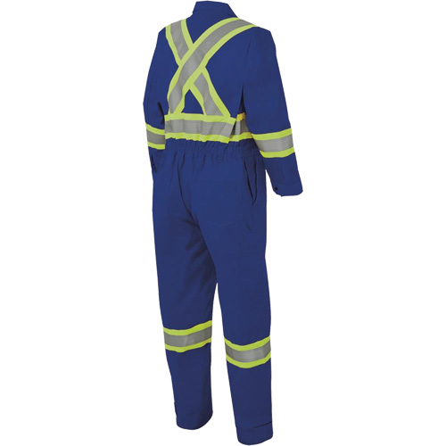 7706 Combinaison ignifuge FR-Tech avec fermetures &agrave; glissi&egrave;re aux jambes, Taille 36, Bleu royal, 9,7 cal/cm² Advanced Consulting and Training Ltd.
