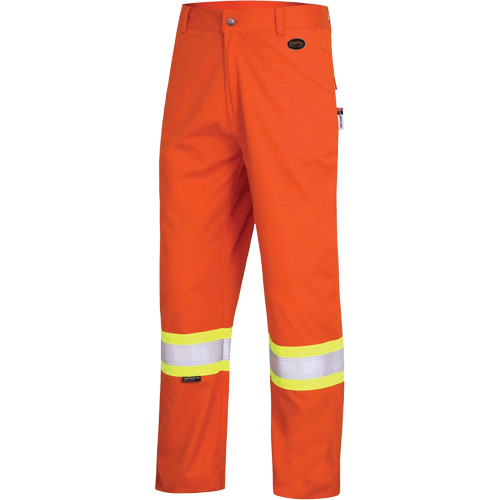 7763 Pantalon de s&eacute;curit&eacute; haute visibilit&eacute; r&eacute;sistant aux arcs &eacute;lectriques FR-Tech 88/12, 32, x 34, Orange haute visibilit&eacute;, 9,7 cal/cm² Advanced Consulting and Training Ltd.