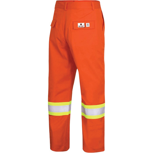 7763 Pantalon de s&eacute;curit&eacute; haute visibilit&eacute; r&eacute;sistant aux arcs &eacute;lectriques FR-Tech 88/12, 32, x 34, Orange haute visibilit&eacute;, 9,7 cal/cm² Advanced Consulting and Training Ltd.