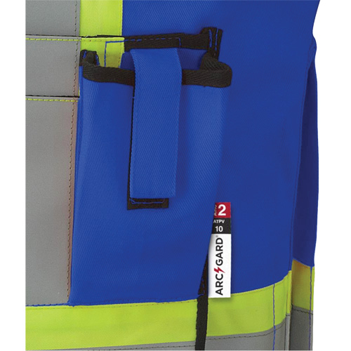 7733 Veste d'arpenteur ignifuge et r&eacute;sistant aux arcs &eacute;lectriques FR-Tech, Petit, Bleu royal, 9,7 cal/cm² Advanced Consulting and Training Ltd.