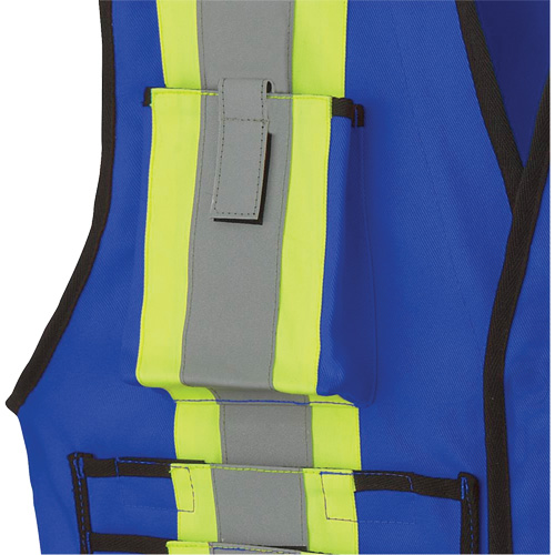 7733 Veste d'arpenteur ignifuge et r&eacute;sistant aux arcs &eacute;lectriques FR-Tech, Petit, Bleu royal, 9,7 cal/cm² Advanced Consulting and Training Ltd.