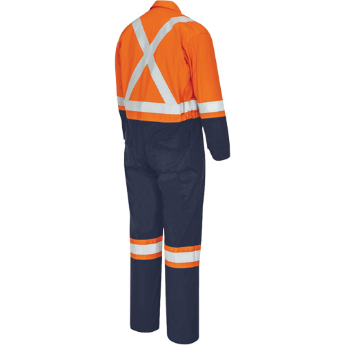 7702BB Combinaison de s&eacute;curit&eacute; FR-Tech 2 tons, Taille 36, Bleu marin/Orange, 10 cal/cm² Advanced Consulting and Training Ltd.