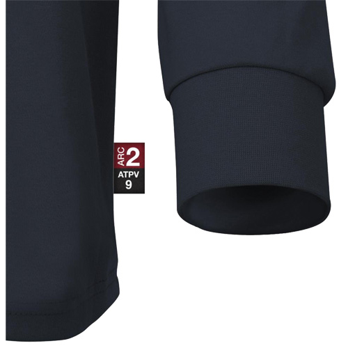 333 Chandail ignifuge &agrave; manches longues, Petit, Bleu marin Advanced Consulting and Training Ltd.