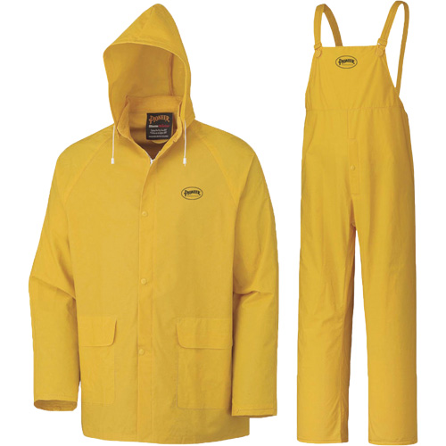 577 3-Piece Rain Suit, Polyester/PVC, 6X-Large, Yellow Advanced Consulting and Training Ltd.