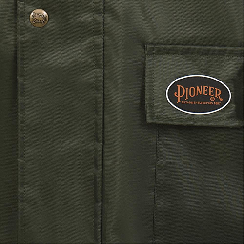 D8120J Nailhead Ripstop Tree Planter Hooded Jacket, Polyester/PVC, X-Small, Green Advanced Consulting and Training Ltd.