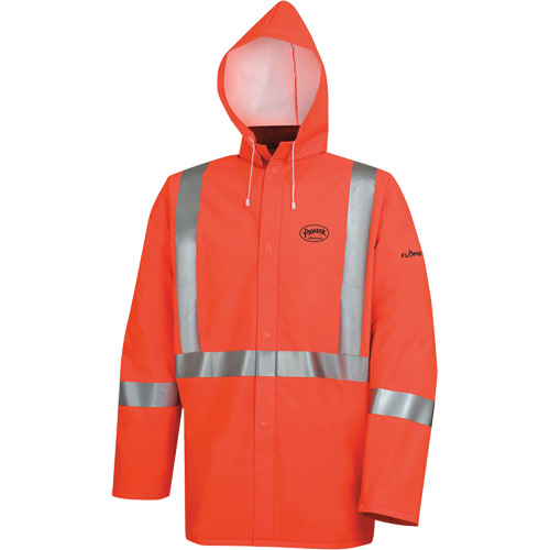 576J Veste de pluie ignifuge haute visibilit&eacute;, Petit, Orange haute visibilit&eacute; Advanced Consulting and Training Ltd.