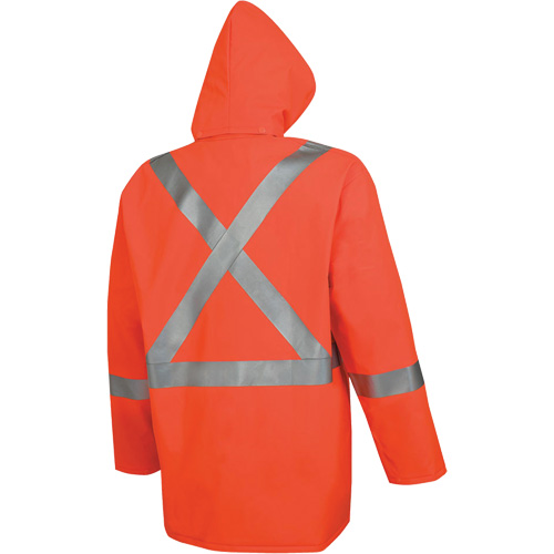 576J Veste de pluie ignifuge haute visibilit&eacute;, Petit, Orange haute visibilit&eacute; Advanced Consulting and Training Ltd.