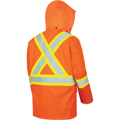 5892PKT Veste de s&eacute;curit&eacute; imperm&eacute;able &agrave; haute visibilit&eacute; ignifuge, T-petit, Orange haute visibilit&eacute; Advanced Consulting and Training Ltd.