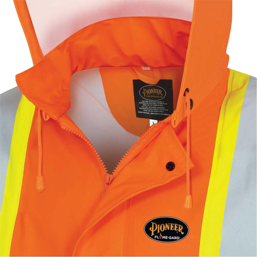 5892PKT Veste de s&eacute;curit&eacute; imperm&eacute;able &agrave; haute visibilit&eacute; ignifuge, T-petit, Orange haute visibilit&eacute; Advanced Consulting and Training Ltd.