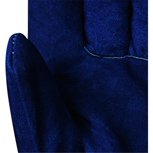 630 Gants d'appareilleur isol&eacute;s bleus, Taille unique, Paume en Cuir de vache refendu, Doublure en Boa Advanced Consulting and Training Ltd.