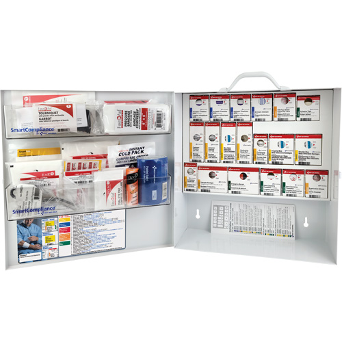 SmartCompliance&reg; First Aid Cabinet, Meets CSA Z1220-17 Type 3 High-Risk Environment, Small (2-25 Workers) Advanced Consulting and Training Ltd.