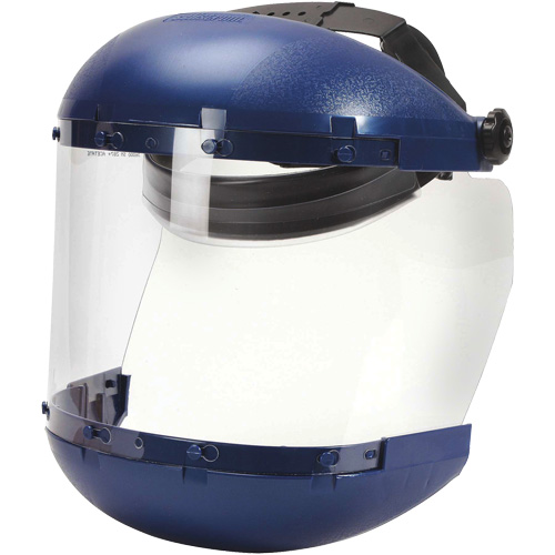 380 Premium Series Dual Crown Uncoated Faceshield, Acetate, Ratchet Suspension Advanced Consulting and Training Ltd.