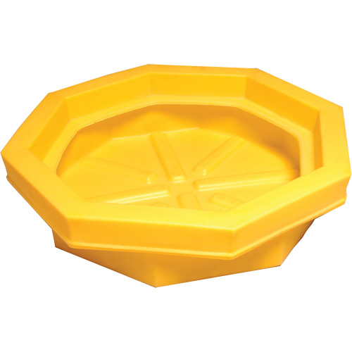 Ultra-Drum Tray sans grille, 32" lo x 32" la x 8,1" h, Cap. de d&eacute;versement 22,8 gal. US Advanced Consulting and Training Ltd.