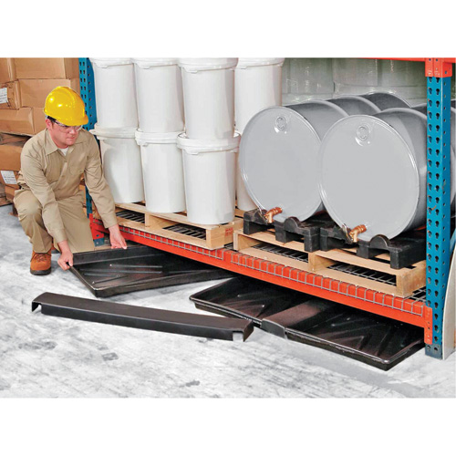 Ultra-Rack Containment Tray – Plateau unique, 44" lo x 23,5" la x 2,8" h, Cap. de d&eacute;versement 8 gal. US Advanced Consulting and Training Ltd.