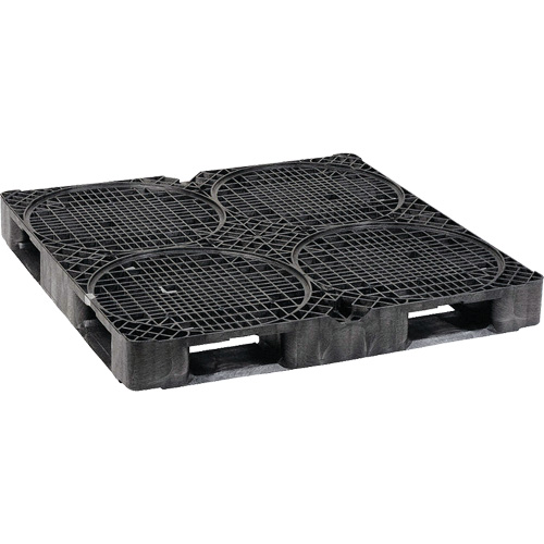4-Drum Ultra-Spill King&reg; Drum Pallet (Only), 85 US gal. Spill Capacity, 48.8" x 48.8" x 5.5" Advanced Consulting and Training Ltd.