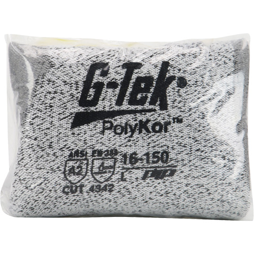 G-Tek&reg; Seamless Knit Cut-Resistant Gloves, Size X-Small, 13 Gauge, Polyurethane Coated, PolyKor&reg; Shell, ASTM ANSI Level A2/EN 388 Level B Advanced Consulting and Training Ltd.