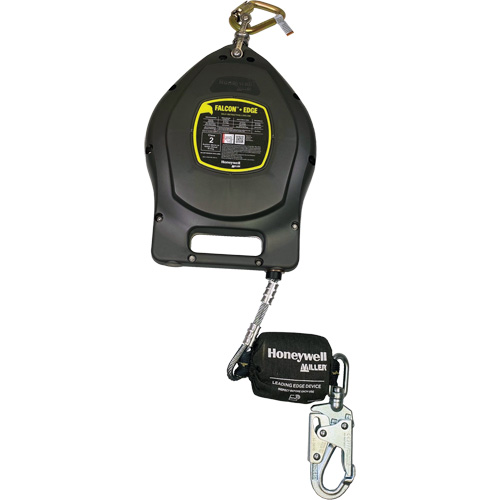 Cordage de s&eacute;curit&eacute; autor&eacute;tractable Falcon + Edge, 50', Acier galvanis&eacute;, Pivotant Advanced Consulting and Training Ltd.