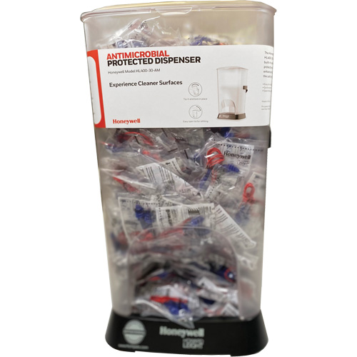 Distributeur de bouchons doreille filaires HL400 AM avec boîte de bouchons doreille AS-30R Advanced Consulting and Training Ltd.