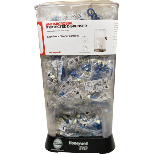 Distributeur de bouchons doreille filaires HL400 AM avec boîte de bouchons doreille TFT-30 Advanced Consulting and Training Ltd.