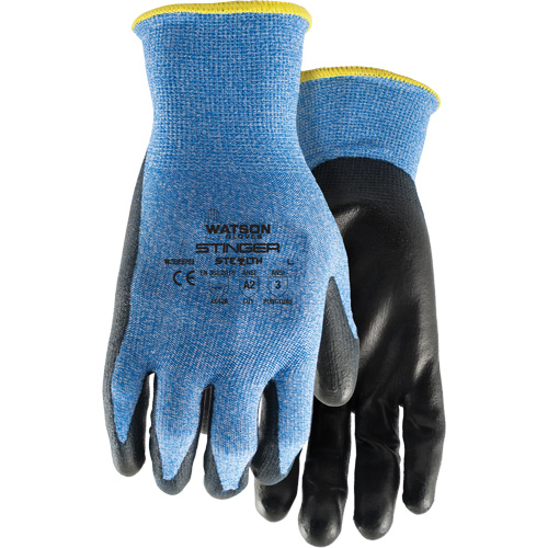 Gants anticoupures 359 Stealth Stinger, Taille T-petit, Calibre 15, Rev&ecirc;tement Polyur&eacute;thane, Enveloppe en Fibre de verre/Nylon/Spandex, ASTM ANSI niveau A2/EN 388 niveau B Advanced Consulting and Training Ltd.