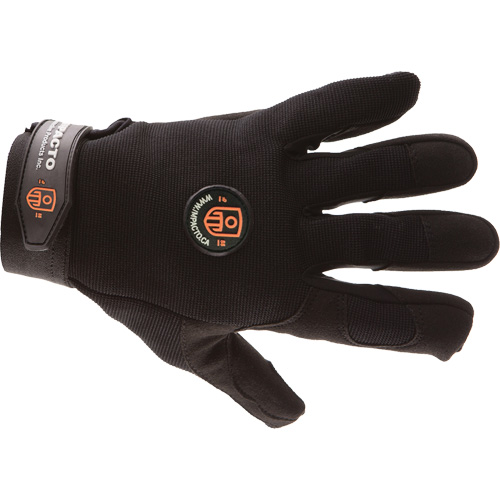 Mechanic Anti-Impact Gloves, 7/Small, Synthetic/Suede Palm, Elastic/Hook & Loop Cuff Advanced Consulting and Training Ltd.