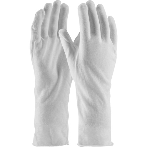 Gants d'inspection de qualit&eacute; sup&eacute;rieure CleanTeam, Coton, Poignet Non ourl&eacute;, Taille unique Advanced Consulting and Training Ltd.