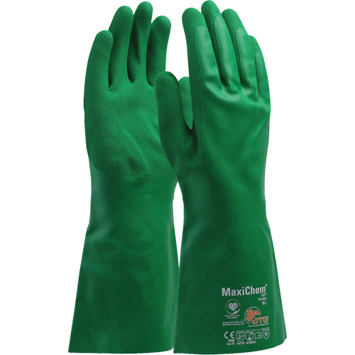 ATG MaxiChem&reg; Cut Chemical-Resistant Gloves, Size Small, 14" L, Nitrile Advanced Consulting and Training Ltd.