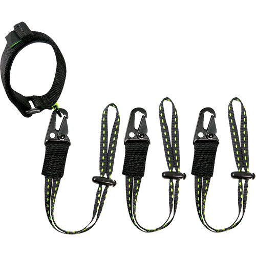 Longe de poignet GearLink avec embouts interchangeables, Longueur fixe, Boucle et crochet/Boucle Advanced Consulting and Training Ltd.