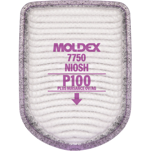 Filtre pour respirateur semi-rectangulaire, Filtre contre les particules avec suppresion de vapeurs nuisibles, Vapeurs organiques/Gaz acides/P100 Advanced Consulting and Training Ltd.