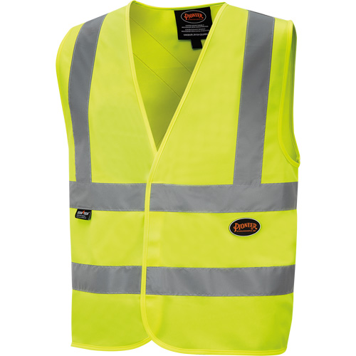 6886 High-Visibility Tricot Safety Vest, High Visibility Lime-Yellow, Small, Polyester Advanced Consulting and Training Ltd.
