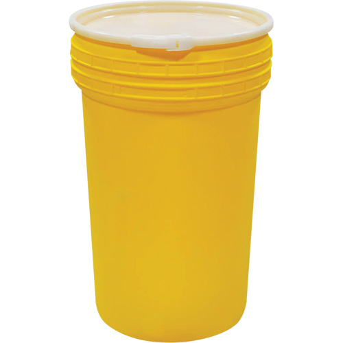 Plastic Lab Pack Nestable Drum with Lever-Lock, 55 US gal., Mobile Advanced Consulting and Training Ltd.