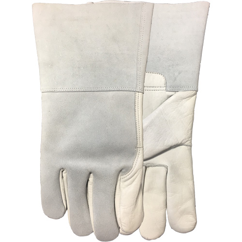 2757E Fabulous Fabricator Fitter's Gloves, Small, Grain Cowhide Palm, Cotton Fleece Inner Lining Advanced Consulting and Training Ltd.