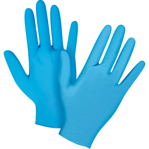Emballages de gants jetables pour machine distributrice, Grand, Nitrile, 4,5 mils, Sans poudre, Bleu, Classe 2 Advanced Consulting and Training Ltd.