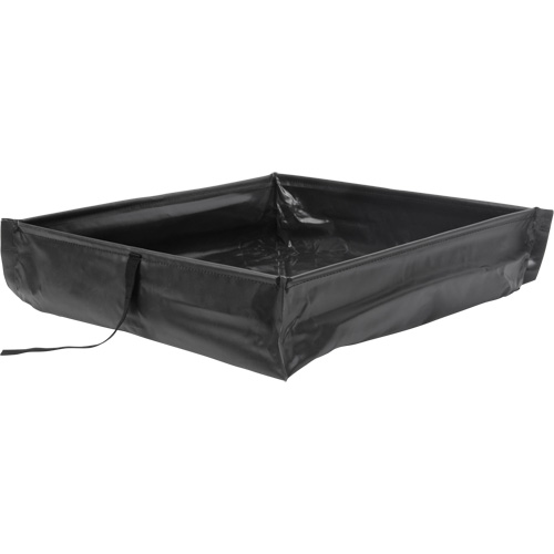 Berme de confinement des d&eacute;versements repliable &agrave; rouler, Capacit&eacute; 34 gal. US, 3' la x 3' lo x 6" h Advanced Consulting and Training Ltd.