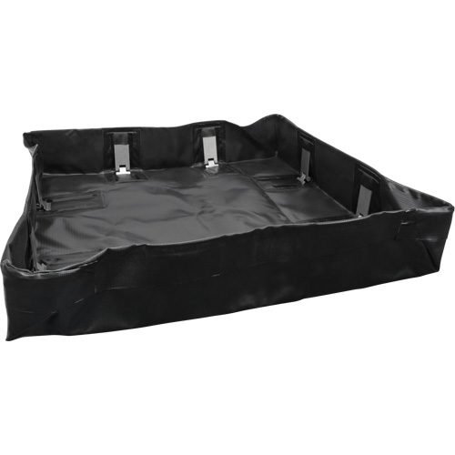 Berme repliable, Capacit&eacute; 60 gal. US, 4' la x 4' lo x 6" h, Support &agrave; encliqueter Advanced Consulting and Training Ltd.
