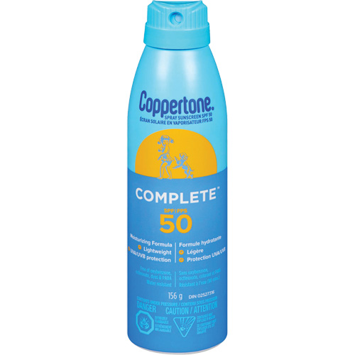Coppertone&reg; Complete Sun Protection, SPF 50, Spray Advanced Consulting and Training Ltd.
