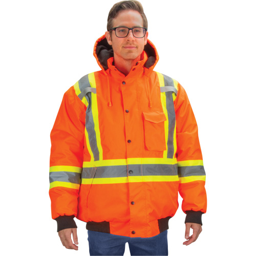 Waterproof 7-in-1 Winter Parka, High Visibility Orange, X-Large Advanced Consulting and Training Ltd.