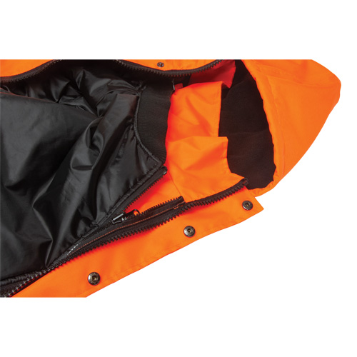 Waterproof 7-in-1 Winter Parka, High Visibility Orange, X-Large Advanced Consulting and Training Ltd.