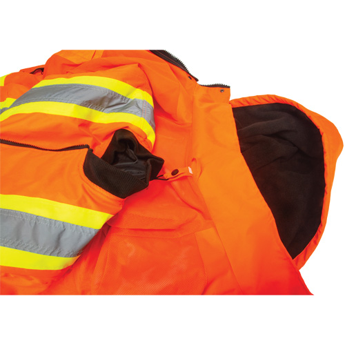 Waterproof 7-in-1 Winter Parka, High Visibility Orange, X-Large Advanced Consulting and Training Ltd.