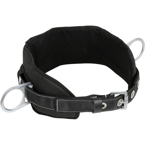 WB-6020-M Safety Positioning 2 Side D-Rings Belt with Padded Lumbar Support - Medium Advanced Consulting and Training Ltd.