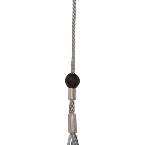 SRL-73302-20LE Cordage de s&eacute;curit&eacute; autor&eacute;tractable, 20', Acier galvanis&eacute;, Pivotant Advanced Consulting and Training Ltd.