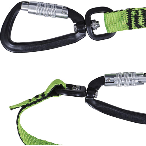 TT-9903 Slim Line Tool Lanyard, Bungee, Dual Carabiner Advanced Consulting and Training Ltd.