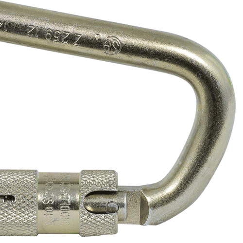 CP-03015-1 Mousqueton zingu&eacute; avec ouverte de portique de 1", Acier Advanced Consulting and Training Ltd.