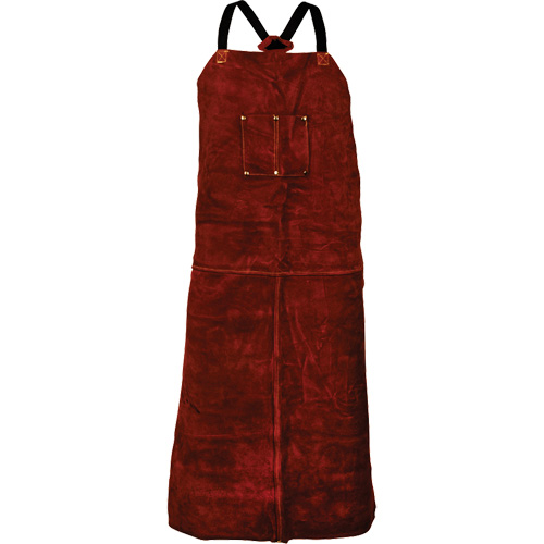 Tillman&reg; 3842 Cowhide Apron, Bib, 42" L, Brown Advanced Consulting and Training Ltd.