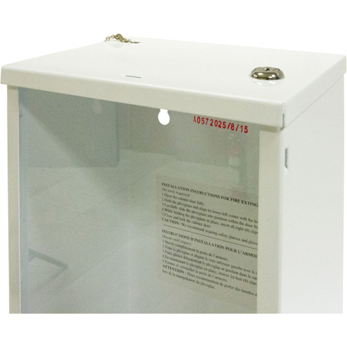 Light-Duty Fire Extinguisher Cabinet, 8" W x 22" H x 6" D Advanced Consulting and Training Ltd.