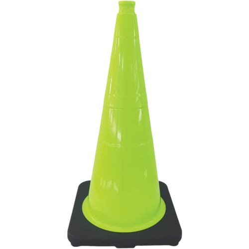 C&ocirc;ne de signalisation de premi&egrave;re qualit&eacute;, 18", Vert lime Advanced Consulting and Training Ltd.
