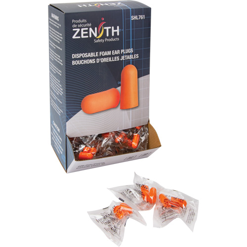 Bouchons d'oreilles en mousse, Paire - Sac en poly Advanced Consulting and Training Ltd.