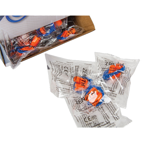 Bouchons d'oreilles en mousse, Paire - Sac en poly, Avec cordon Advanced Consulting and Training Ltd.